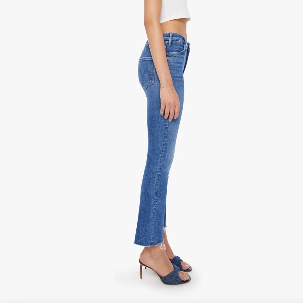 MOTHER Hustler Frayed Ankle Jeans size 29